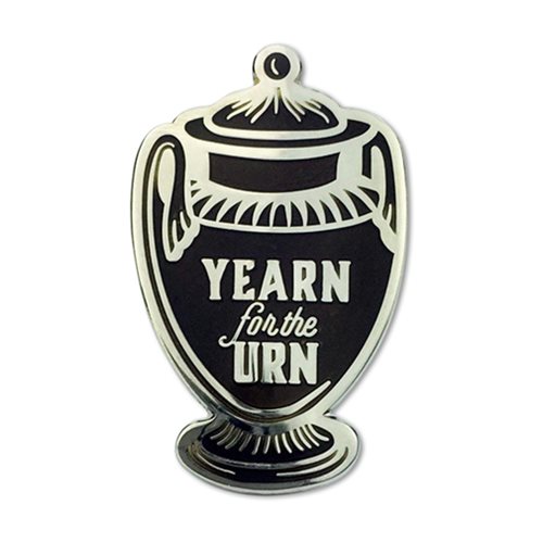Ars Moriendi Yearn for the Urn Enamel Pin